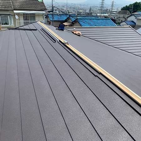 屋根修繕後の写真