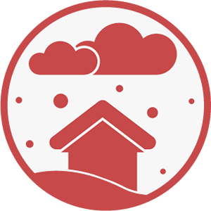 大雪のアイコン