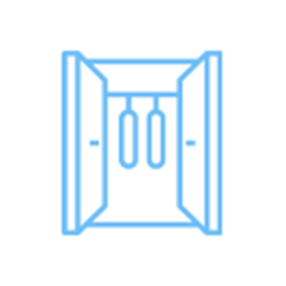 クローゼットのイラスト